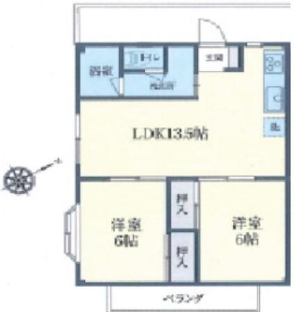 蓮田駅 徒歩11分 2階の物件間取画像